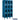 15-inch Wide Double Tier See-Through Metal Locker - 3 Wide - 6 Feet High - 18-inch Deep by Salsbury – Blue – Assembled by Salsbury