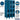 15-inch Wide Double Tier See-Through Metal Locker - 3 Wide - 6 Feet High - 18-inch Deep by Salsbury – Blue – Assembled by Salsbury (view 2)