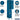 15-inch Wide Double Tier Standard Metal Locker - 1 Wide - 6 Feet High - 15-inch Deep by Salsbury – Blue – Assembled by Salsbury (view 2)