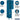 15-inch Wide Double Tier Standard Metal Locker - 1 Wide - 6 Feet High - 18-inch Deep by Salsbury – Blue – Assembled by Salsbury (view 2)