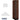 15-inch Wide Four Tier Designer Wood Locker - 1 Wide - 6 Feet High - 24-inch Deep by Salsbury – Mahogany – Silver Resettable Combination Locks by Salsbury