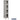 15-inch Wide Four Tier See-Through Metal Locker - 1 Wide - 6 Feet High - 15-inch Deep by Salsbury – Gray – Assembled by Salsbury