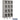 15-inch Wide Four Tier See-Through Metal Locker - 3 Wide - 6 Feet High - 15-inch Deep by Salsbury – Gray – Unassembled by Salsbury