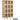 15-inch Wide Four Tier See-Through Metal Locker - 3 Wide - 6 Feet High - 18-inch Deep by Salsbury – Tan – Unassembled by Salsbury
