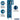 15-inch Wide Four Tier Vented Metal Locker - 1 Wide - 6 Feet High - 15-inch Deep by Salsbury – Blue – Assembled by Salsbury (view 2)
