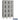 15-inch Wide Four Tier Vented Metal Locker - 3 Wide - 6 Feet High - 18-inch Deep by Salsbury – Gray – Assembled by Salsbury