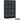 15-inch Wide Premier Wood Locker - Four Tier-3 Wide - 6 Feet High - 21-inch Deep by Salsbury – Carbon Mesh – Silver Electronic Locks by Salsbury