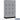 15-inch Wide Premier Wood Locker - Triple Tier-3 Wide - 6 Feet High - 21-inch Deep by Salsbury – Winter Fog – Black Resettable Combination Locks by Salsbury
