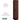 15-inch Wide Single Tier Designer Wood Locker - 1 Wide - 6 Feet High - 18-inch Deep by Salsbury – Mahogany – Black Resettable Combination Locks by Salsbury