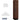 15-inch Wide Single Tier Designer Wood Locker - 1 Wide - 6 Feet High - 18-inch Deep by Salsbury – Mahogany – Silver Resettable Combination Locks by Salsbury
