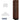 15-inch Wide Single Tier Designer Wood Locker - 1 Wide - 6 Feet High - 21-inch Deep by Salsbury – Mahogany – Silver Resettable Combination Locks by Salsbury
