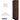 15-inch Wide Single Tier Designer Wood Locker - 1 Wide - 6 Feet High - 24-inch Deep by Salsbury – Mahogany – Black Resettable Combination Locks by Salsbury