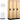 15-inch Wide Single Tier Designer Wood Locker - 3 Wide - 6 Feet High - 18-inch Deep by Salsbury – Maple – Silver Resettable Combination Locks by Salsbury