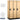 15-inch Wide Single Tier Designer Wood Locker - 3 Wide - 6 Feet High - 21-inch Deep by Salsbury – Maple – Silver Electronic Locks by Salsbury