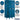 15-inch Wide Single Tier Standard Metal Locker - 3 Wide - 6 Feet High - 18-inch Deep by Salsbury – Blue – Assembled by Salsbury (view 2)