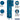 15-inch Wide Triple Tier Standard Metal Locker - 1 Wide - 6 Feet High - 15-inch Deep by Salsbury – Blue – Assembled by Salsbury (view 2)