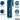 15-inch Wide Triple Tier Vented Metal Locker - 1 Wide - 6 Feet High - 18-inch Deep by Salsbury – Blue – Assembled by Salsbury (view 2)