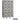 15-inch Wide Triple Tier Vented Metal Locker - 3 Wide - 6 Feet High - 18-inch Deep by Salsbury – Gray – Unassembled by Salsbury