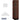 18-inch Wide Double Tier Designer Wood Locker - 1 Wide - 6 Feet High - 21-inch Deep by Salsbury – Mahogany – Silver Resettable Combination Locks by Salsbury