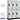 18-inch Wide Double Tier Designer Wood Locker - 3 Wide - 6 Feet High - 18-inch Deep by Salsbury – Gray – Silver Resettable Combination Locks by Salsbury