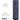 18-inch Wide Double Tier 'S' Style Designer Wood Locker - 1 Wide - 6 Feet High - 18-inch Deep by Salsbury – Blue – Silver Resettable Combination Locks by Salsbury