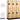18-inch Wide Double Tier 'S' Style Designer Wood Locker - 3 Wide - 6 Feet High - 18-inch Deep by Salsbury – Maple – Silver Resettable Combination Locks by Salsbury