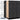 18-inch Wide Double Tier 'S' Style Designer Wood Locker - 3 Wide - 6 Feet High - 24-inch Deep by Salsbury – Black – Hasps by Salsbury (view 2)