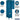 18-inch Wide Double Tier Standard Metal Locker - 1 Wide - 6 Feet High - 21-inch Deep by Salsbury – Blue – Assembled by Salsbury (view 2)