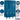 18-inch Wide Double Tier Standard Metal Locker - 3 Wide - 6 Feet High - 21-inch Deep by Salsbury – Blue – Assembled by Salsbury (view 2)