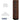 18-inch Wide Four Tier Designer Wood Locker - 1 Wide - 6 Feet High - 18-inch Deep by Salsbury – Mahogany – Black Electronic Locks by Salsbury