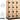 18-inch Wide Four Tier Designer Wood Locker - 3 Wide - 6 Feet High - 24-inch Deep by Salsbury – Maple – Hasps by Salsbury