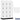 18-inch Wide Premier Wood Locker - Four Tier-3 Wide - 6 Feet High - 21-inch Deep by Salsbury – Arctic White – Black Hasps by Salsbury (view 7)