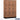 18-inch Wide Premier Wood Locker - Triple Tier-3 Wide - 6 Feet High - 18-inch Deep by Salsbury – Red Oak – Black Resettable Combination Locks by Salsbury