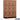 18-inch Wide Premier Wood Locker - Triple Tier-3 Wide - 6 Feet High - 21-inch Deep by Salsbury – Red Oak – Black Resettable Combination Locks by Salsbury
