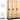 18-inch Wide Single Tier Designer Wood Locker - 3 Wide - 6 Feet High - 18-inch Deep by Salsbury – Maple – Silver Electronic Locks by Salsbury