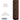 18-inch Wide Triple Tier Designer Wood Locker - 1 Wide - 6 Feet High - 18-inch Deep by Salsbury – Mahogany – Black Resettable Combination Locks by Salsbury