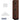 18-inch Wide Triple Tier Designer Wood Locker - 1 Wide - 6 Feet High - 21-inch Deep by Salsbury – Mahogany – Black Resettable Combination Locks by Salsbury