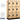 18-inch Wide Triple Tier Designer Wood Locker - 3 Wide - 6 Feet High - 18-inch Deep by Salsbury – Maple – Silver Electronic Locks by Salsbury