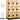 18-inch Wide Triple Tier Designer Wood Locker - 3 Wide - 6 Feet High - 24-inch Deep by Salsbury – Maple – Black Resettable Combination Locks by Salsbury