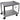 2 Shelf Stainless Steel Utility Cart / 21"x16"x19" by Ideal Products (MC221)