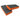 2 Way Slim Orange Buffer 3" x 1.3" x 0.5" 150/150 / 500 Mega Case by DHS Products