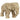 20" Rustic Jeweled Elephant Statue by East-West Furnishings
