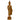21" Thai Standing Gebon Buddha Statue /Rust Patina by East-West Furnishings