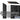 24-inch Wide Designer Wood Open Access Locker - 6 Feet High - 18-inch Deep by Salsbury – Black – Hasps by Salsbury (view 6)
