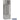 24-inch Wide Open Access Metal Locker - 6 Feet High - 18-inch Deep by Salsbury – Gray – Assembled by Salsbury