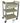 3 Shelf Poly Cart with Drawer / 21&quot;x15&quot;x30&quot; by Ideal Products (UC320D)