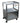 3 Shelf Stainless Steel Cabinet Cart / 21&quot;x16&quot;x30&quot; by Ideal Products (MCC321)