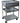 3 Shelf Stainless Steel Cart with Drawer / 21"x16"x30" by Ideal Products (MC21D)