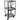 3 Shelf Stainless Steel Utility Cart / 14"x14"x30" by Ideal Products (MC314)