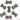 3D Nail Art Designs - Black Diamond Nail Bow Tie / Pack of 15 Pieces